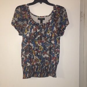 Patterned Blouse